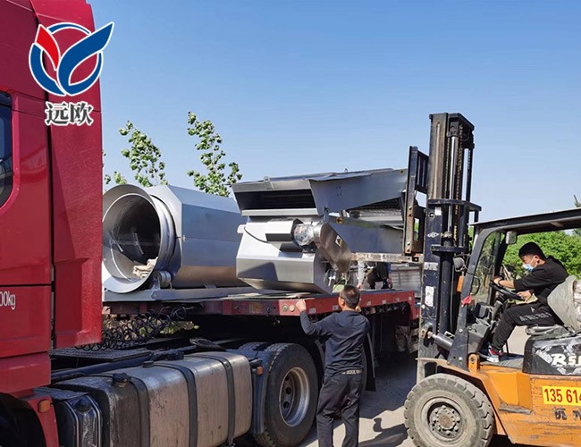 微濾機和疊螺機成套設備發貨