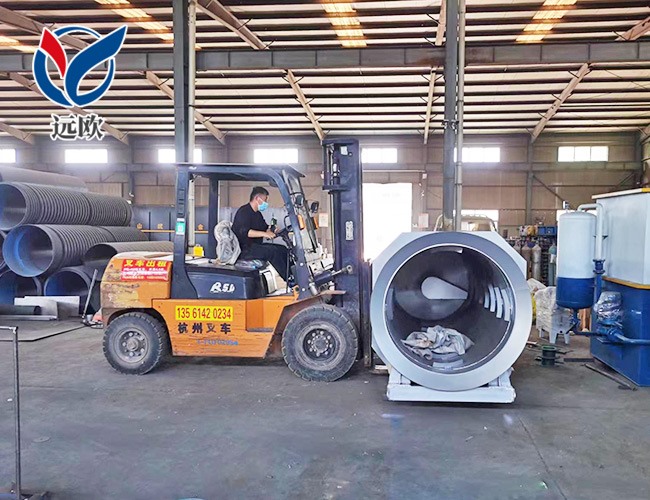 微濾機生產完成發貨