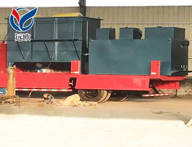 成套污水處理設備整裝待發