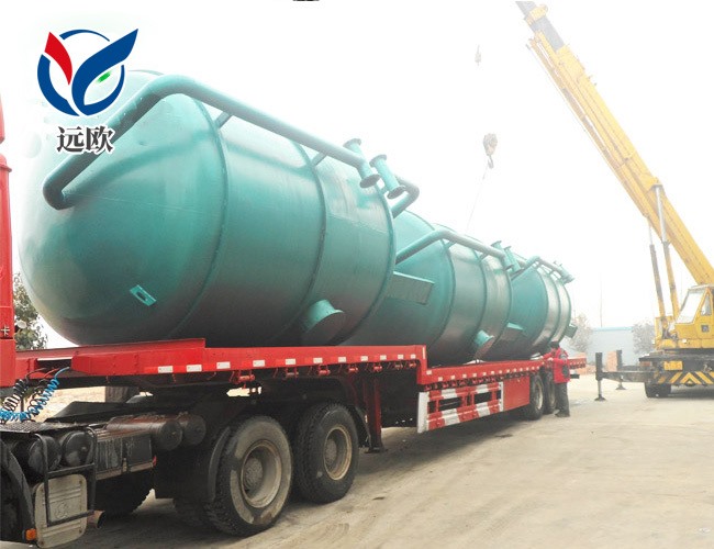 機械過濾器裝車準備發貨啦